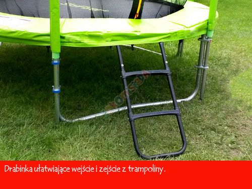 TRAMPOLINA SKYFLYER RING 2in1 366CM 12FT + Gratisy na Arena.pl
