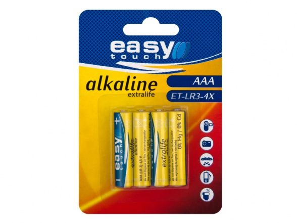 EASY TOUCH ET-LR03 BATERIA ALKALICZNA AAA 4SZT zdjęcie 2
