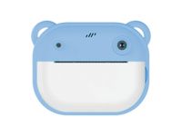 Aparat cyfrowy z drukarką InstantPrint natychmiastowy druk niebieski