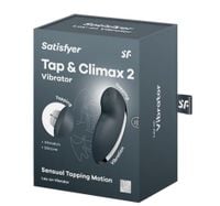 stymulator łechtaczki stukający satisfyer tap climax 2 szary usb