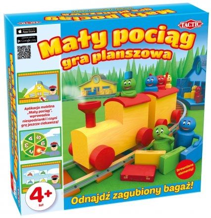 GRA PLANSZOWA MAŁY POCIĄG TACTIC na Arena.pl