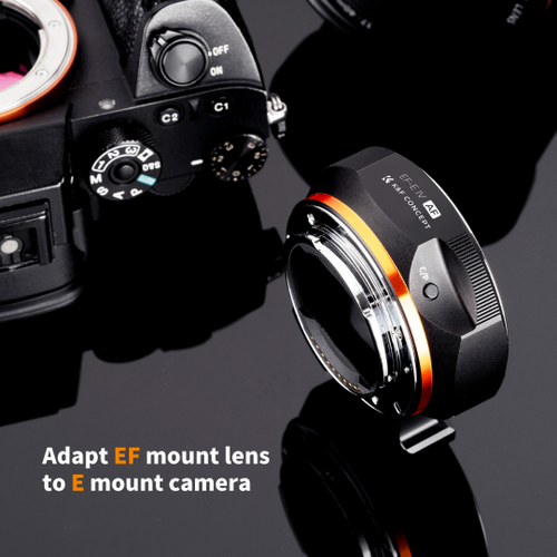 Adapter bagnetowy K&F Concept EF-E IV - Canon EF / Sony E na Arena.pl