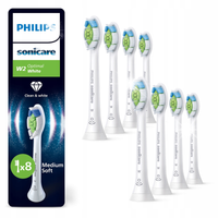 8x KOŃCÓWKA PHILIPS SONICARE DIAMOND CLEAN HX6068 DO SZCZOTECZKI SONICZNEJ