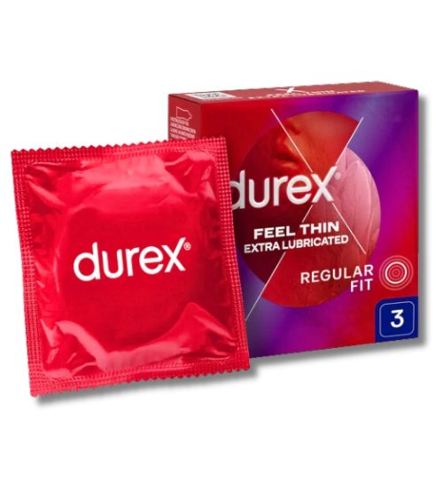 Prezerwatywy Durex Feel Thin Fetherlite - 3 szt zdjęcie 1