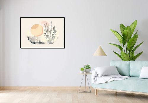 Plakat 100x70cm Pastelowy Wschód na Arena.pl