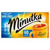Klasyczna czarna herbata ekspresowa Earl Grey 40T polska herbata Minutka