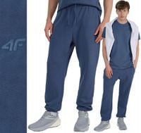 SPODNIE DRESOWE MĘSKIE 4F SPORTOWE JOGGERY M1139 DRES DRESY NA CO
