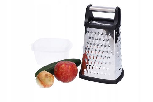 TARKA DO WARZYW tarka do ziemniaków z pojemnikiem ręczna kuchenna stal na Arena.pl