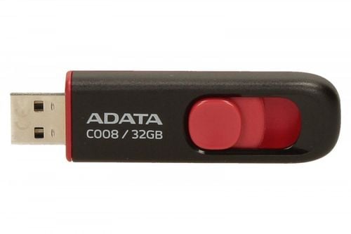 ADATA C008 32 GB, USB 2.0, Black/Red na Arena.pl