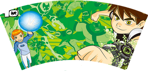 Kubek Latte Ben 10 na Arena.pl