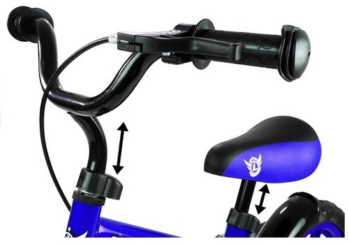 Rower biegowy MARIO Niebieski na Arena.pl