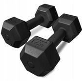 Hantle ciężarki hantelki bitumiczne zestaw fitness 2x2kg Trex Sport