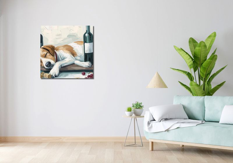 Obraz 70x70cm Leniwe Popołudnie zdjęcie 2