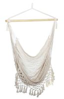 DUŻY HAMAK FOTEL sznurkowy KRZESŁO huśtawka bujak