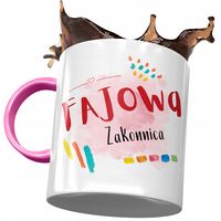 Kubek Różowy Dla Zakonnicy Fajowa Zakonnica Z Nadrukiem Ze Zdjęciem