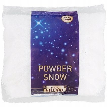 Sztuczny śnieg sypki w drobne płatki do dekoderacji bardzo realistyczny 1 L na Arena.pl