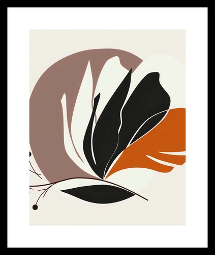 Plakat 40x50cm Elegancja Roślinna na Arena.pl