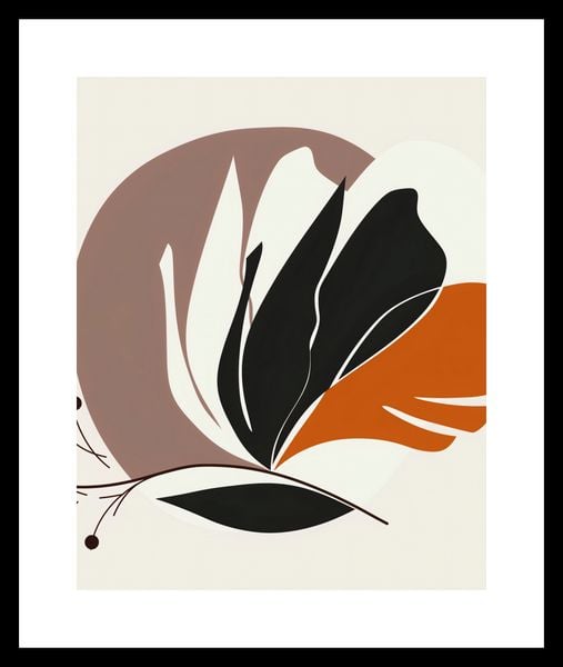 Plakat 40x50cm Elegancja Roślinna zdjęcie 3