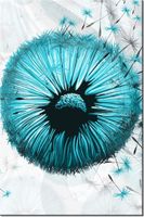 80CM 120 OBRAZ TURKUSOWE DMUCHAWCE ŚCIENNY