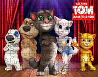 Puzzle Gadający Kot