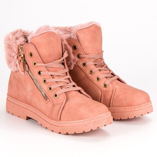 Ocieplane wiązane botki r.40 na Arena.pl