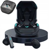 SŁUCHAWKI BEZPRZEWODOWE douszne TWS CY02 WODOODPORNY GAMINGOWE POWERBANK