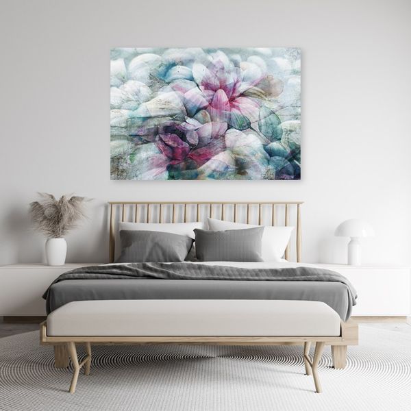 Emaga Obraz na płótnie, Kolorowe liście akwarela - 90x60 zdjęcie 2