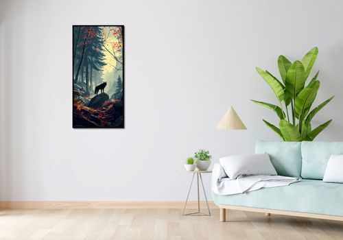 Plakat 50x100cm Leśne Echa na Arena.pl