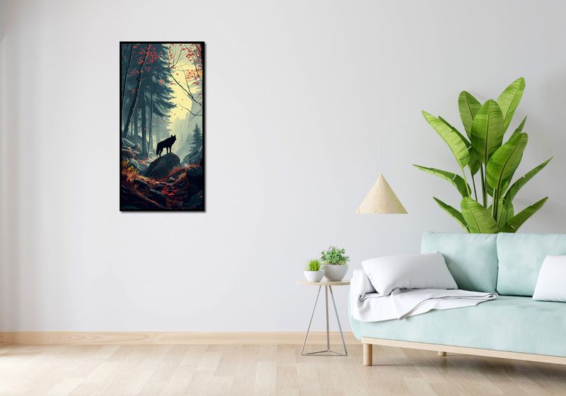 Plakat 50x100cm Leśne Echa zdjęcie 4