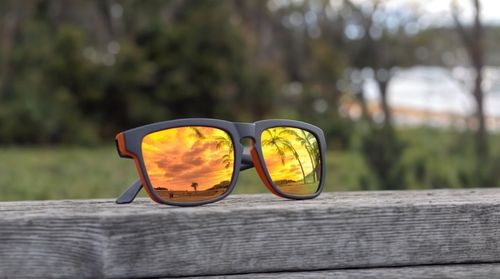 OKULARY PRZECIWSŁONECZNE Lustrzanki Polaryzacyjne Pomarańczowe + Etui UV400 na Arena.pl