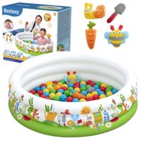 Dmuchany Basen Z Piłeczkami 102 cm x 25 cm Bestway 52466