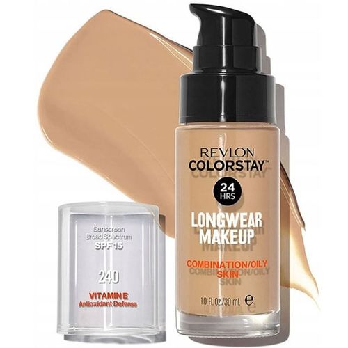 Revlon Colorstay Podkład Kryjący Do Twarzy Cera Tłusta T/M 240 Medium na Arena.pl