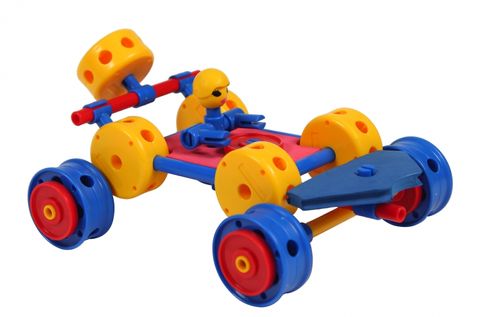 KLOCKI THINKERTOY 68 ELEMENTÓW ROAD RUSH SAMOCHODY na Arena.pl