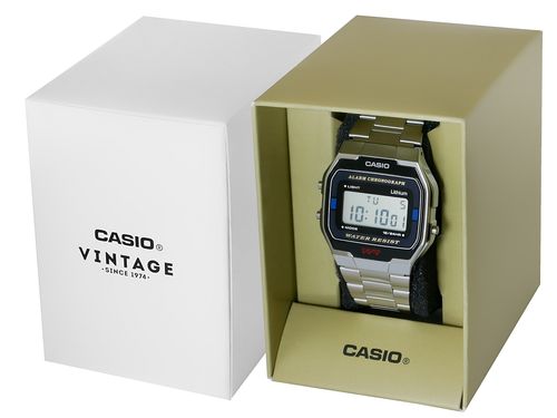 Zegarek CASIO A163WA-1QES Unisex + BOX na Arena.pl