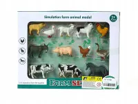 Zwierzęta domowe Zestaw 12szt Gospadarstwo Farma