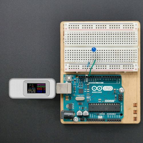 WOLTOMIERZ CYFROWY USB MIERNIK TESTER NAPIĘCIA AMPEROMIERZ WATOMIERZ LCD na Arena.pl