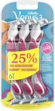 GILLETTE VENUS 3 6 szt. na Arena.pl