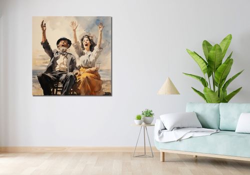 Obraz 100x100cm Chwile Radości na Arena.pl