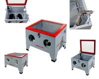 Piaskarka kabinowa kabina do piaskowania 90 litrów górne otwieranie 5kg