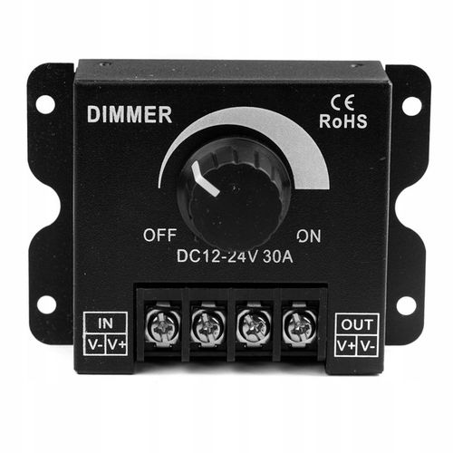 Ściemniacz LED DIMMER regulator 12V 24V 30A 360W na Arena.pl