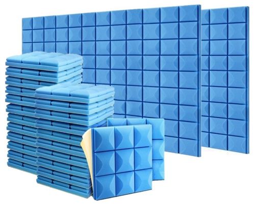 48x PIANKA MATA WYGŁUSZAJĄCA SAMOPRZYLEPNA AKUSTYCZNA 4m2 30x30x5 na Arena.pl