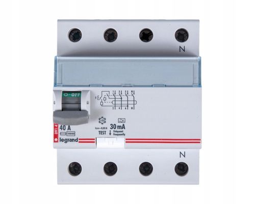 Legrand 411765 TX3 FI switch 40A 4-pin 30mA Ty na Arena.pl