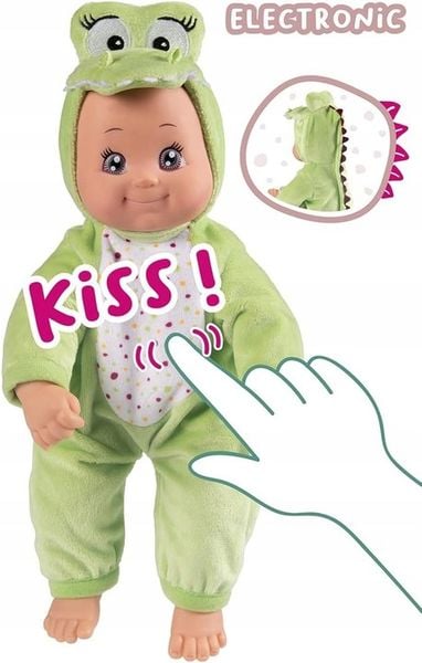 Lalka Bobas Maskotka Krokodylek MiniKiss Smoby zdjęcie 2
