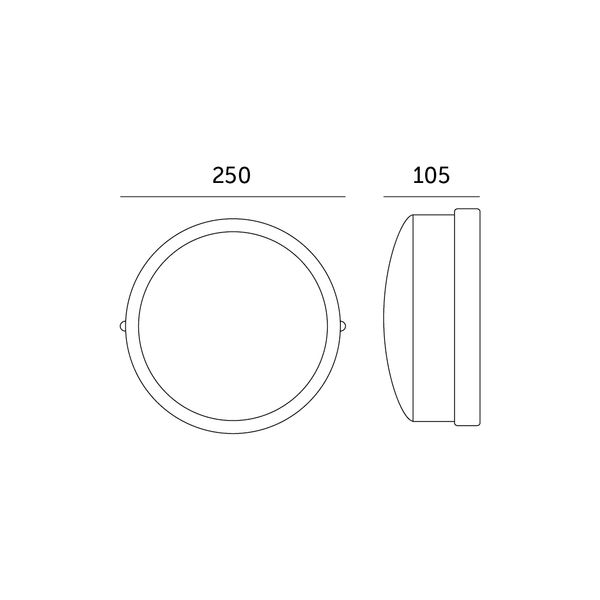 Oprawa oświetleniowa FLASH 100W E27 biała zdjęcie 6