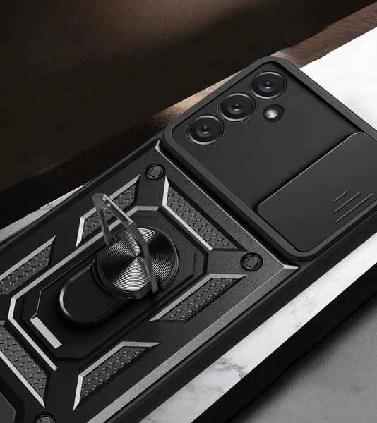 Spacecase Camring Galaxy A24 4G Black zdjęcie 5