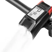 Lampka rowerowa 3w1 przednia tylna led licznik bezprzewodowy klakson