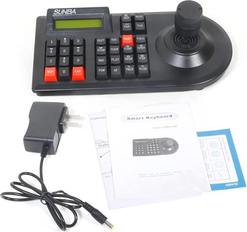 Joystick z klawiaturą SUNBA 3D kompatybilny z większością dekoderów DVR na Arena.pl