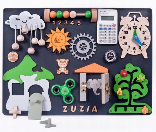 Tablica manipulacyjna sensoryczna Montessori na Arena.pl