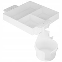 Szuflada Podblatowa Organizer Biurkowy 5kg Spacetronik przybornik biała