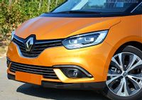 Renault Grand Scenic- Chromowane Listwy Chrome Grill Atrapy Zderzaka Tuning